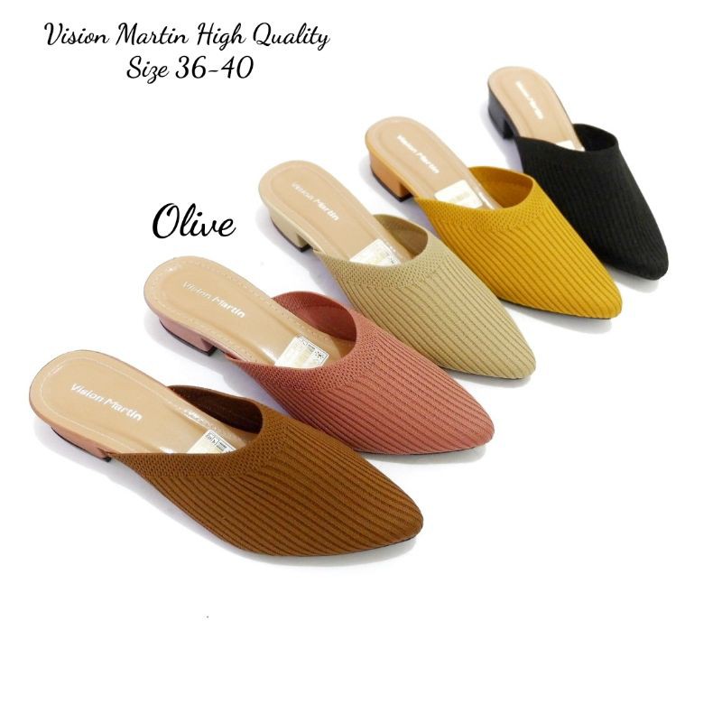 vision martin sepatu/sandal Rajut by Olive