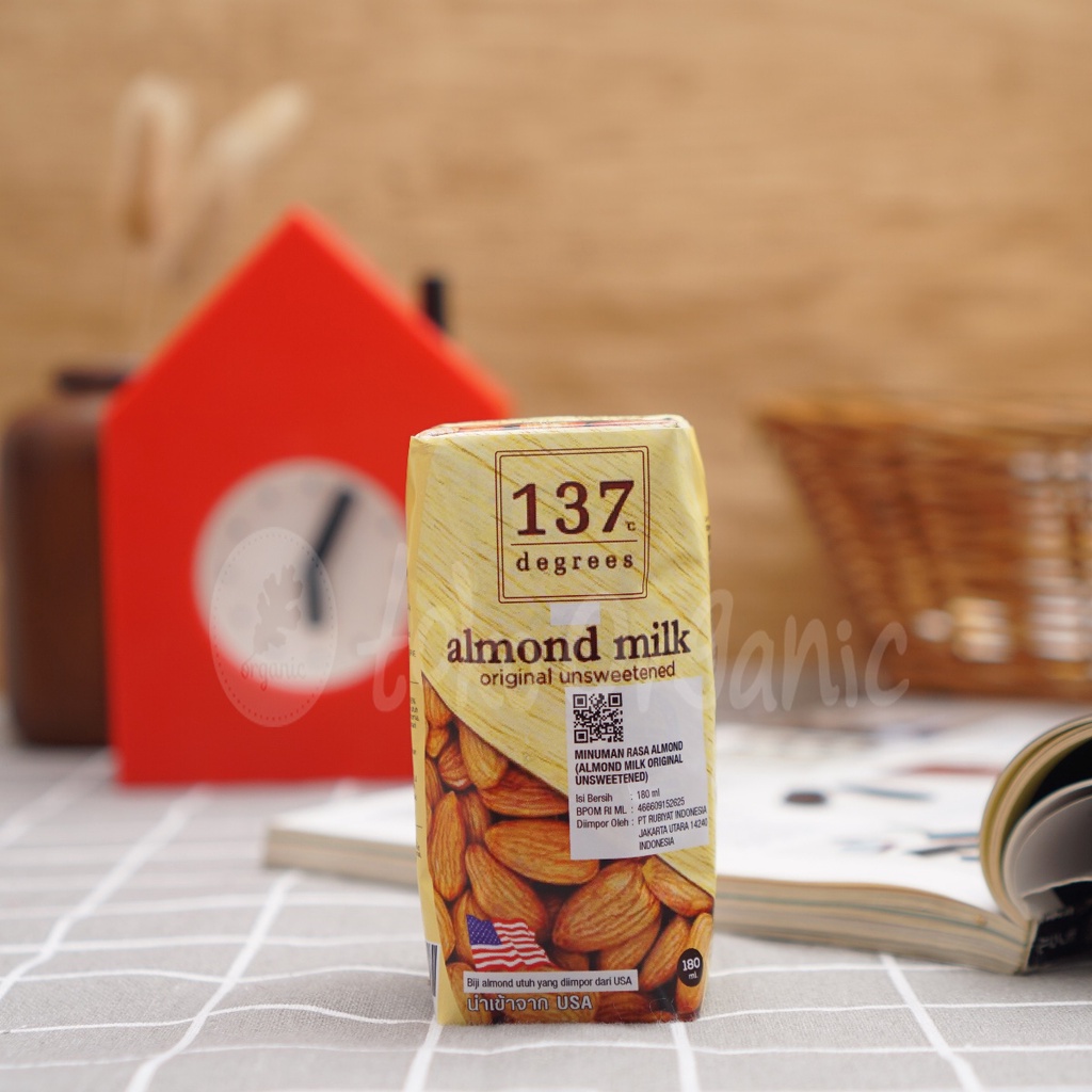 

Almond Milk Original Unsweetened 180ml - 137 degrees
