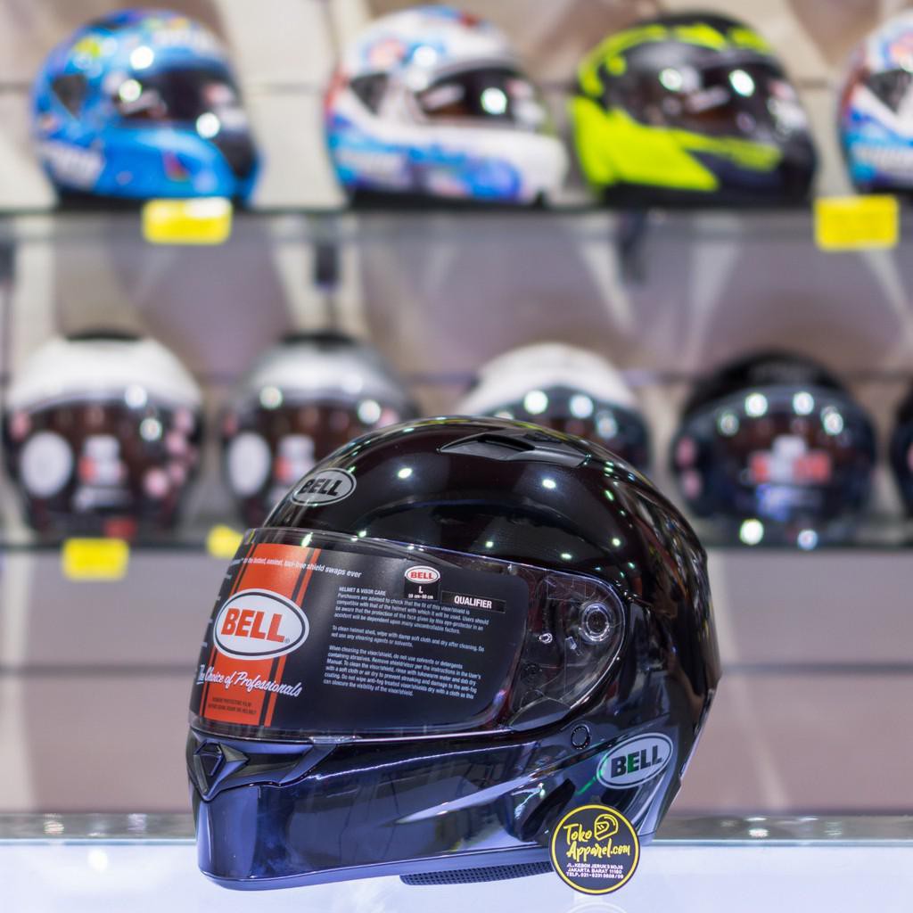 HELM BELL QUALIFIER BLACK FULL..FACE HELM TOURING