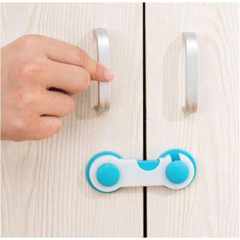Kunci Pengaman Laci Lemari Kulkas 3M Child Safety Lock