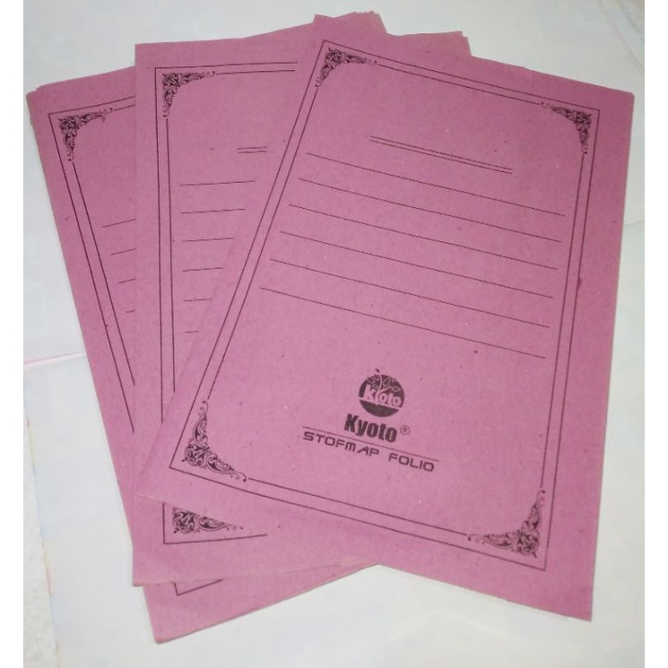 

Stofmap/Map kertas/Map folio (10 piece)