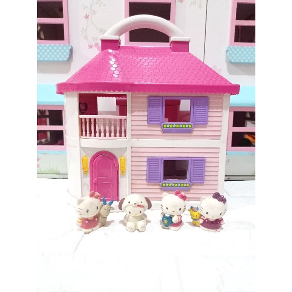 rumah hello kitty hellokitty castle mainan hello kitty