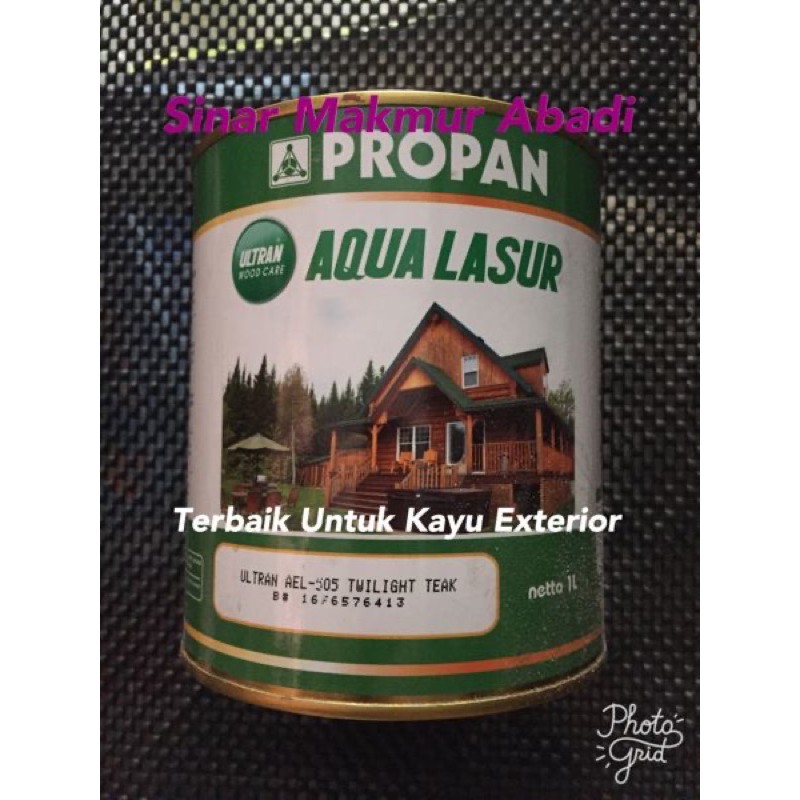 PROPAN ULTRAN AQUA LASUR WATERBASED AEL 505 1L Plitur Kayu Exterior