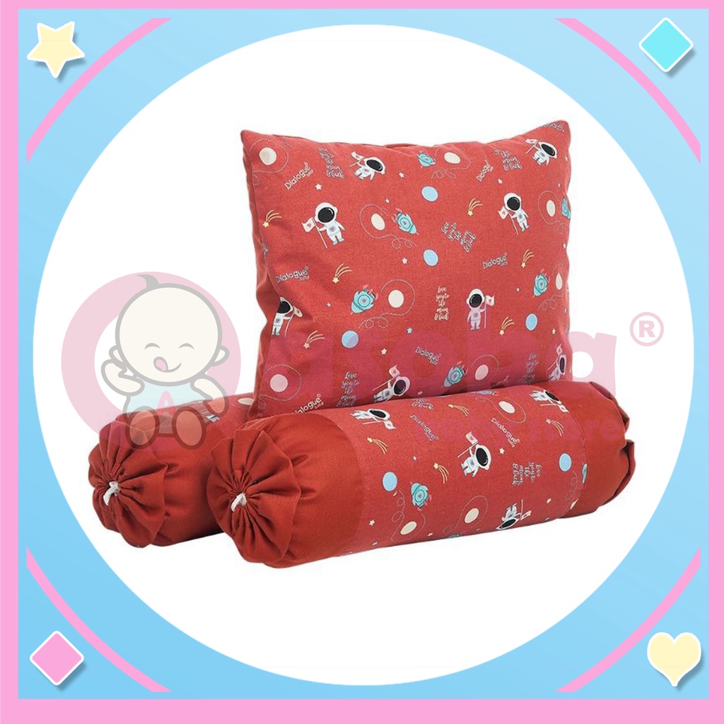 Dialogue Baby Bantal Guling Set Balita Planet Series DGB1005 ASOKA