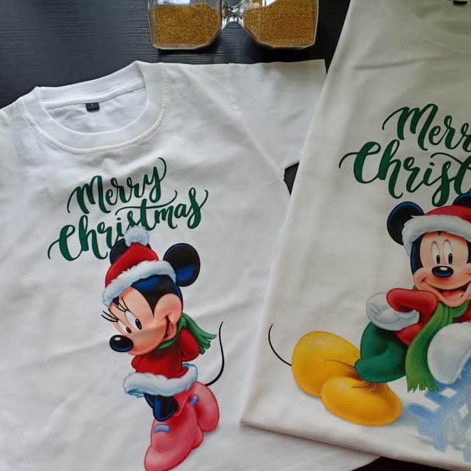 Kaos Natal Anak /Kaos Natal size anak