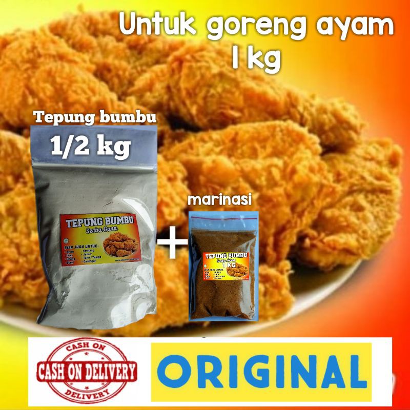 Tepung bumbu serbaguna  ayam asia chicken plus bumbu marinasi