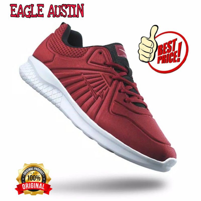SEPATU RUNNING PRIA DEWASA - EAGLE AUSTIN ORIGINAL