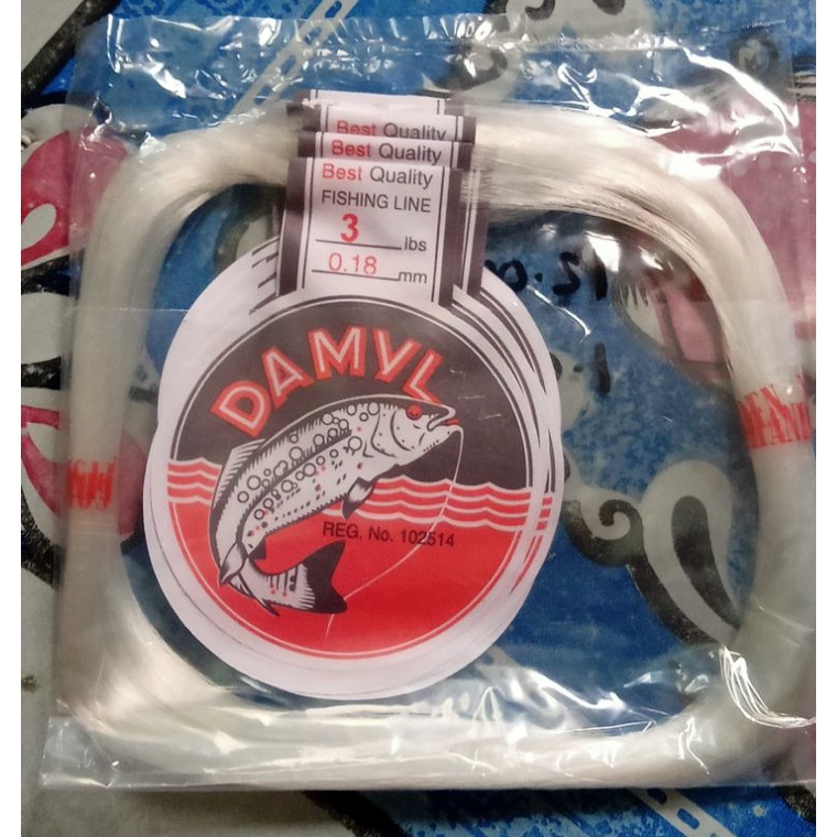 Senar Damyl No. 3 _ (10 Rol Kecil) 300 mtr