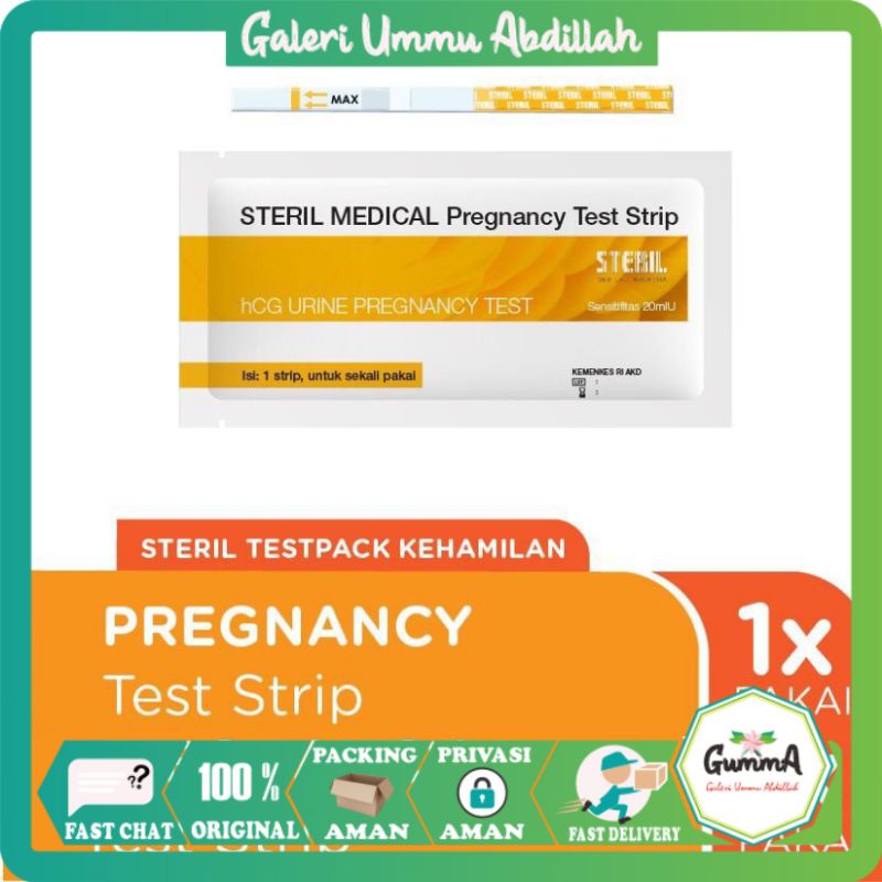 Steril Pregnancy Test Strip Test Pack Steril Pregnancy