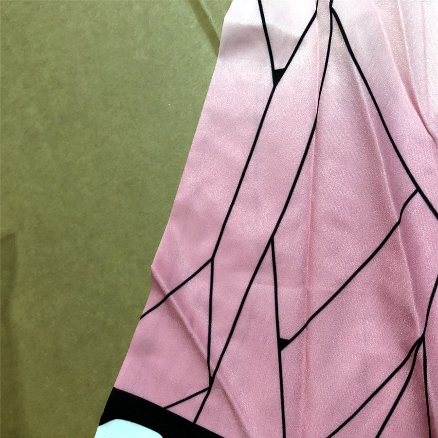 New HOT Demon Slayer Pink Women Men Kimono Pasangan Loose Oversize Harajuku Kimono Haori Obi Cardigan Beach Yukata Japanese Streetwear Kimonos-6