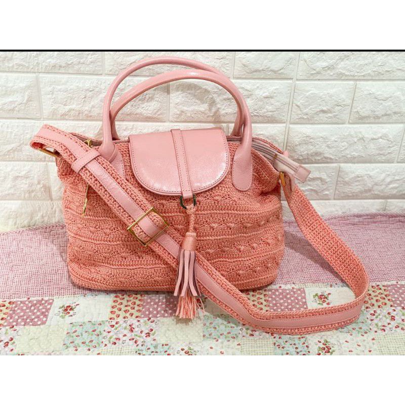 NEW tas rajut DOWA ori ❤️                                                                    bukan p