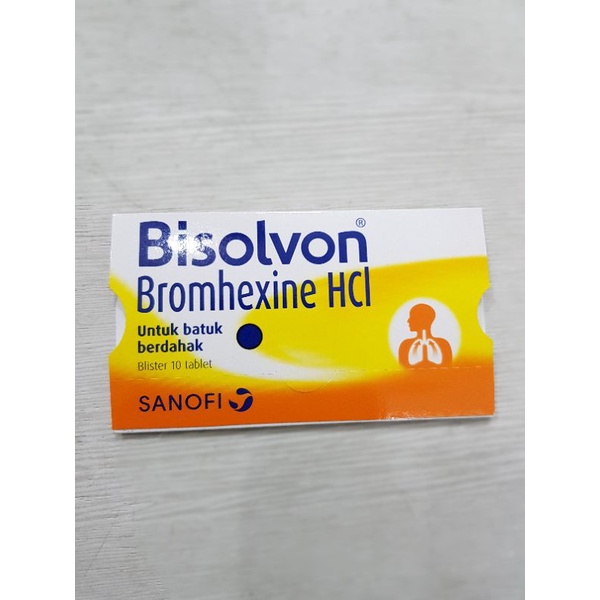 Bisolvon Tablet 10 / Batuk Berdahak / Batuk