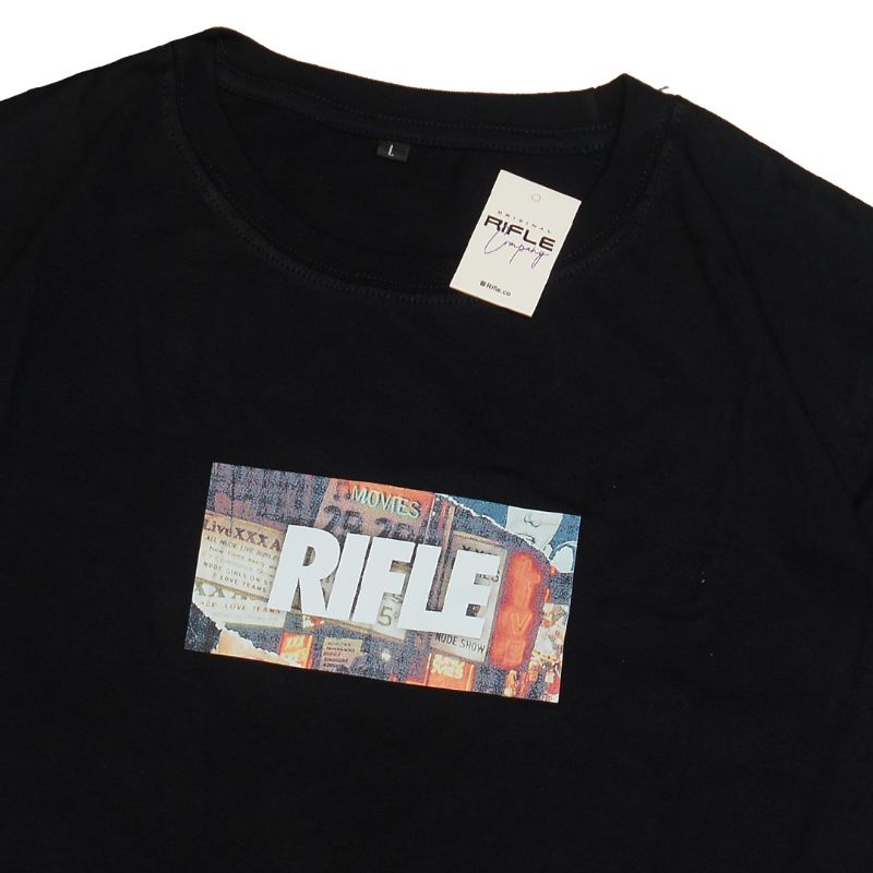 Rifle.co Tshirt black number