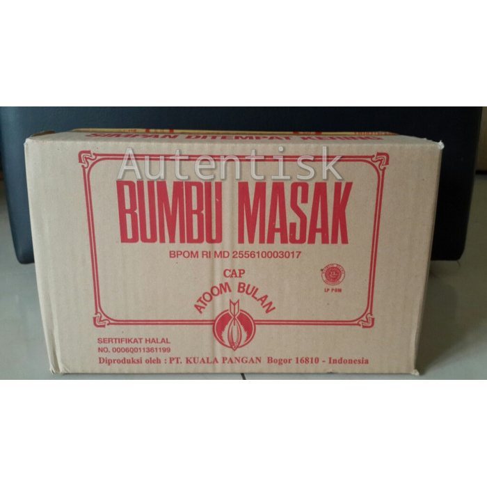 

Produk Terbaru - Bumbu Masak Cap Atoom Bulan / Atom Bulan Dus 500Gr X 14 Bungkus