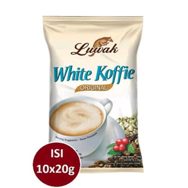 

Luwak White Koffie - Original (10x20 gram)