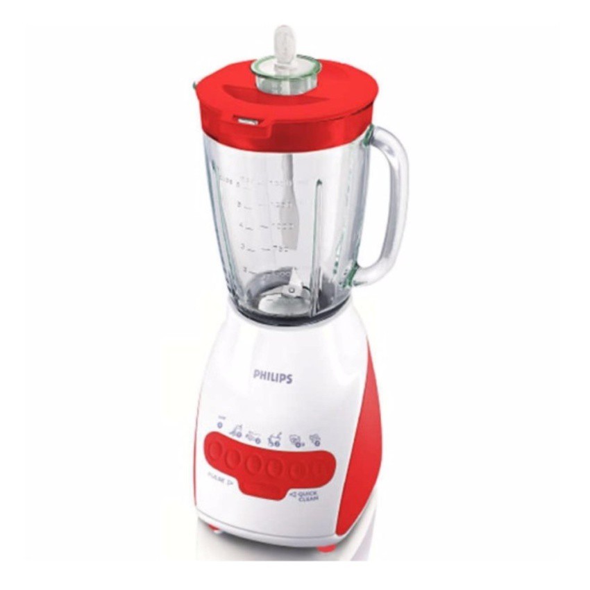 Philips Blender Kaca 2 Liter - HR2116 Merah
