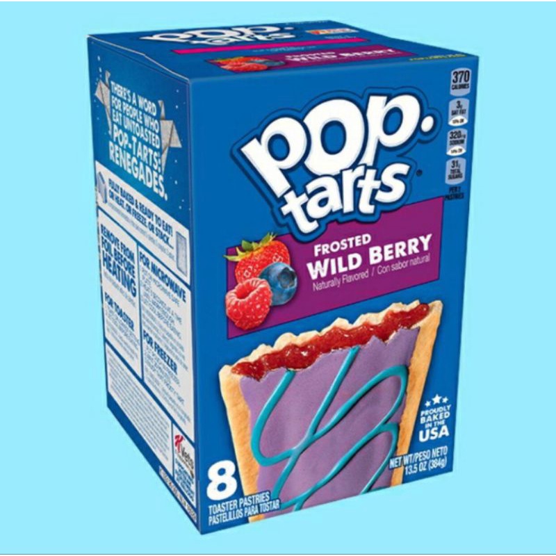 

Kelloggs Pop Tarts Wild Berry Ecer