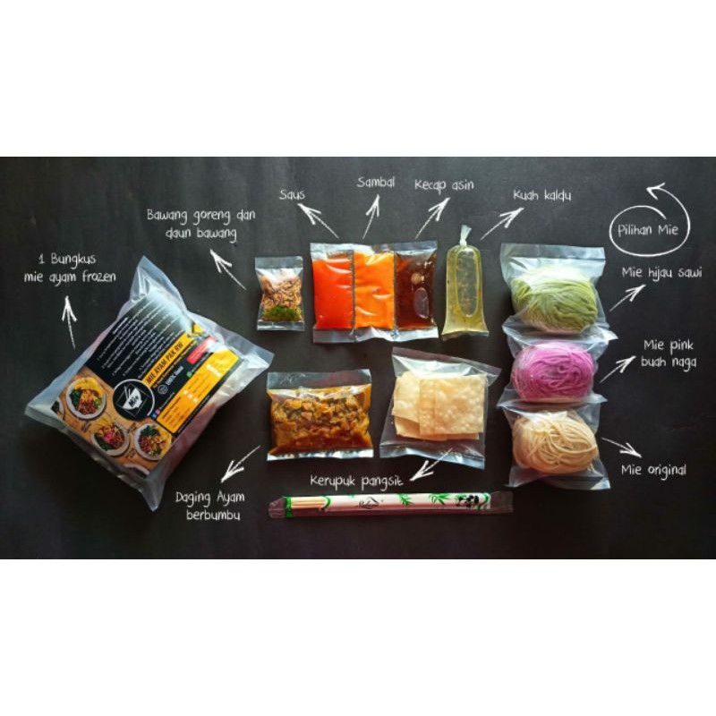 

mie ayam frozen
