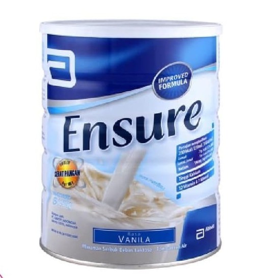 

SUSU ENSURE Susu Rendah Laktosa Vanila 1000g / 1000 g