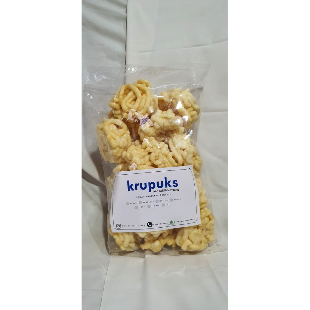 

Kerupuk Ikan Palembang Keriting 250 Gram
