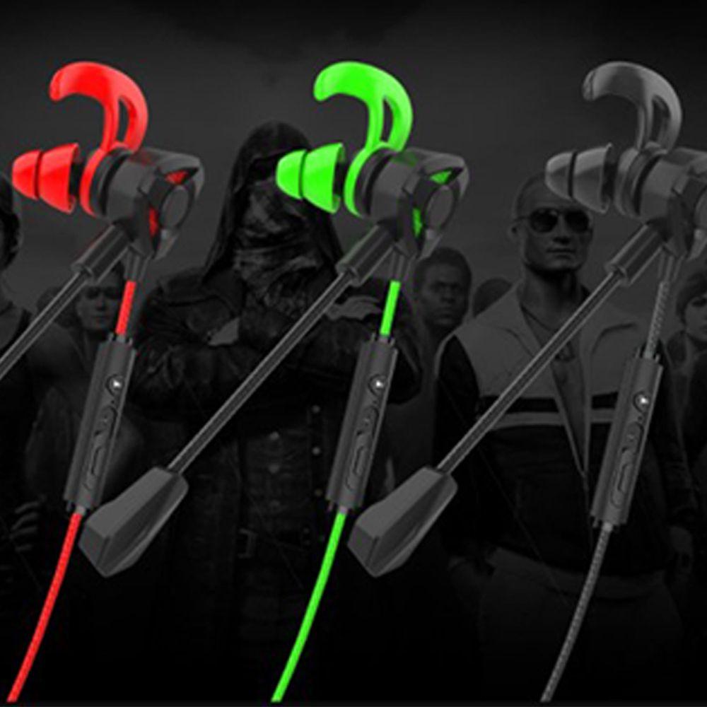 POPULAR Headset E-sports Populer Headset Kabel Komputer Earphone Game Handphone in-ear