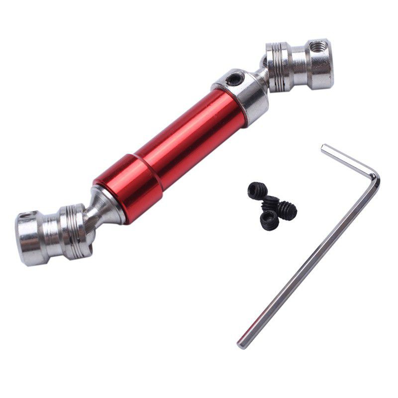 1pc Rear Center Drive Shaft Cvd Transmisi Bahan Metal Untuk 1: 12 Wltoys 12428 12423 Rc Mobil