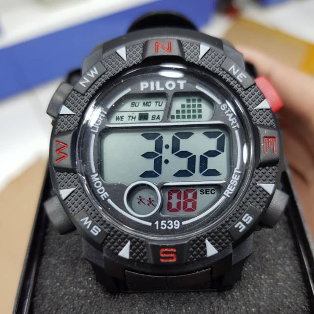 Jam Tangan Anak Sport Tahan Air Original Pilot