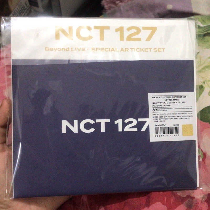 NCT 127 AR TICKET MARK BEYOND LIVE