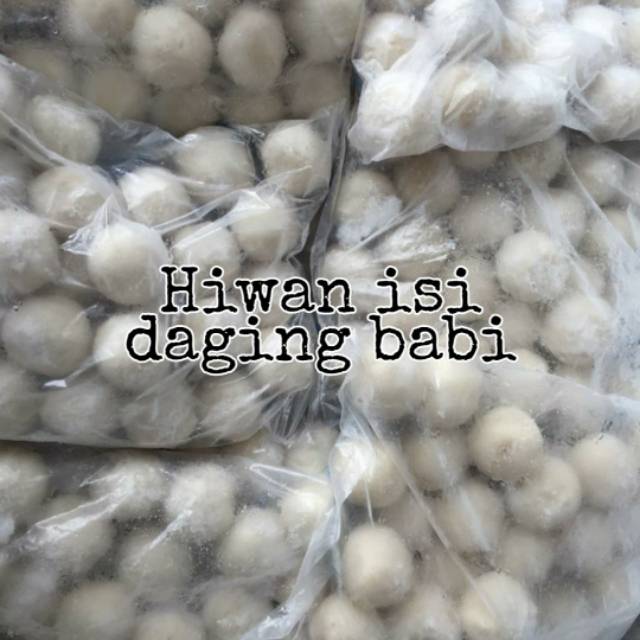 Hiwan frozen isi daging babi (khusus gojek / grab)