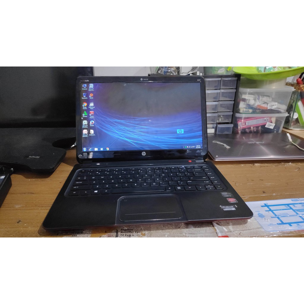Ultrabook Hp Envy 4 Core I5-3317U 1.7ghz Ram 4Gb SSD 240Gb Vga Radeon HD 8570M 2Gb