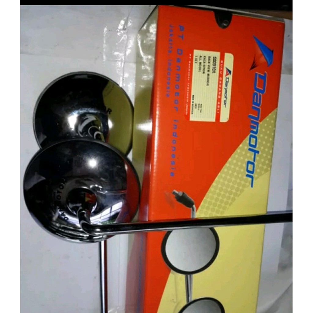 Dijual Kaca Spion Bulat Danmotor Vespa PX New Tangkai Panjang Limited