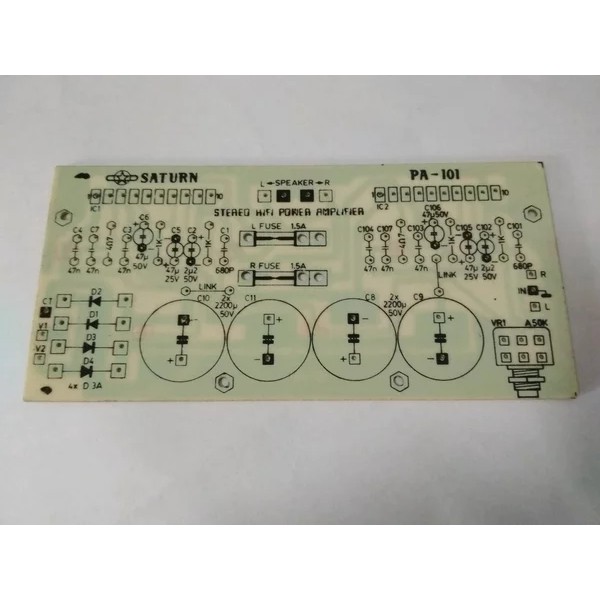 PCB Stereo Power Amplifier STK032 PA-101