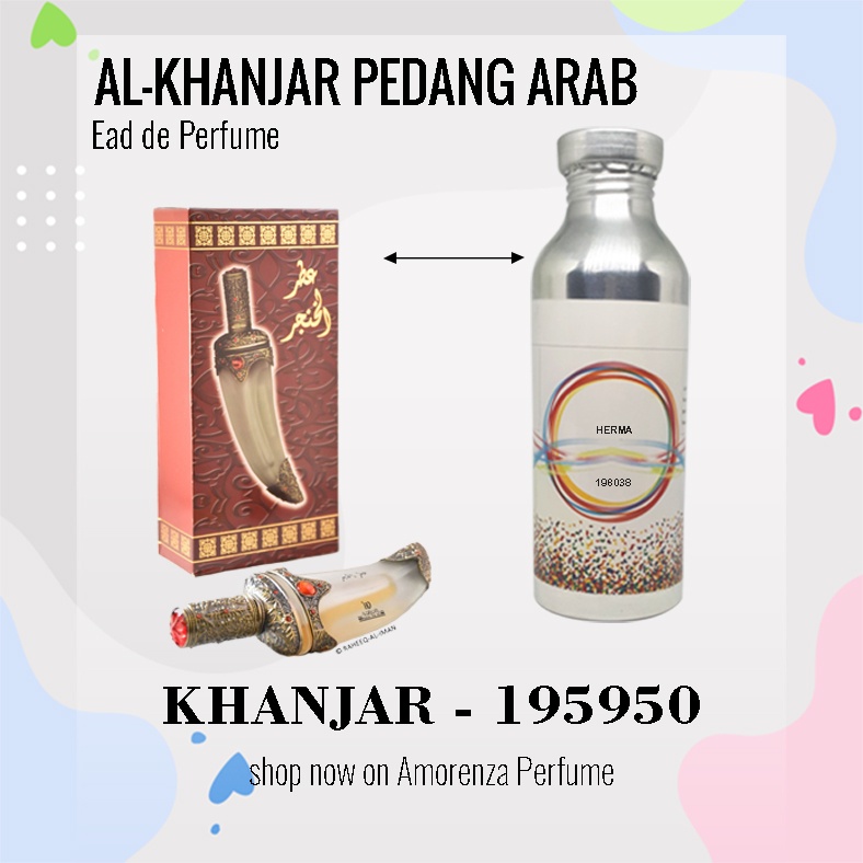 BIBIT PARFUM AL-KHANJAR - KHANJAR NICA FRAGRANCE 500 ML SEGEL PABRIK