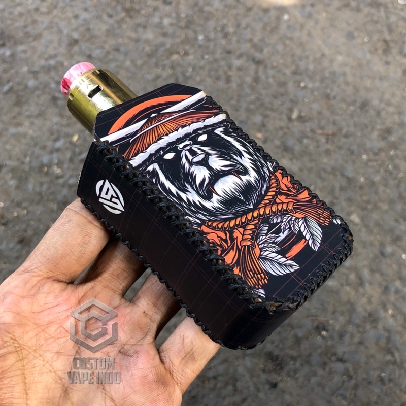 Panda vee 2 Premium Sleeve Case custom gambar vee2 panda Leather Sleeve