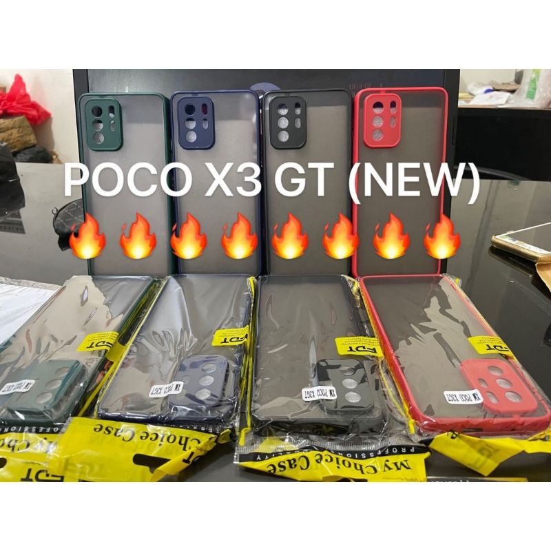 Case POCO X3 GT (NEW) Dove Matte Transparan Handphone Hp