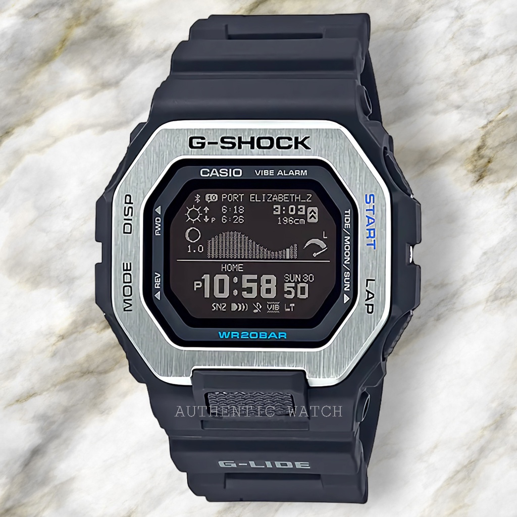 G-Shock G-Lide GBX-100-1DR Jam Tangan Pria - Black - Resin Strap