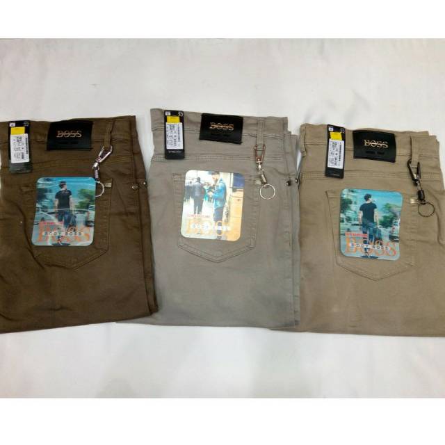 JUMBO Celana  Jeans  Pria  Stretch Model  Reguler Fit Size 40 