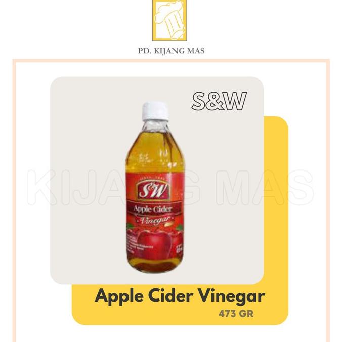 

{{{{{{] SW Apple Cider Vinegar | Cuka Apel - 473gr