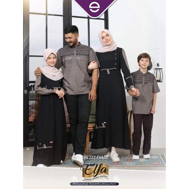 Elfa 222 cokelat sarimbit 2022 terlaris termurah terbaru