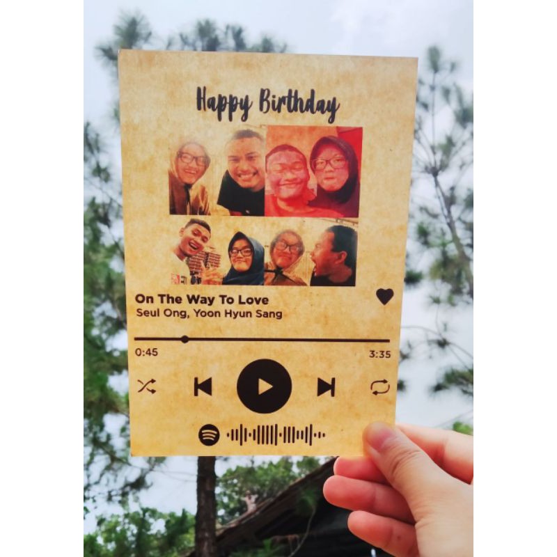 

ACRYLIC CUSTOM/SPOTIFY/JOOX/KADO WISUDA/KADO ANNIV/KADO ULTAH