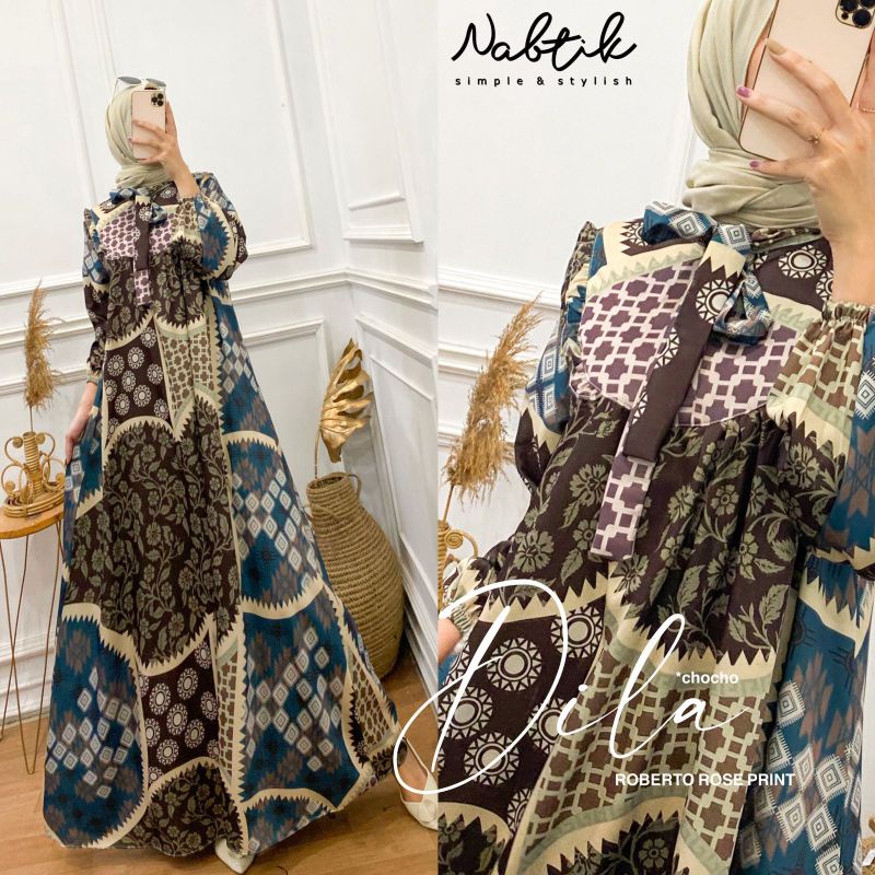 Dila Dress Wanita by Nabtik