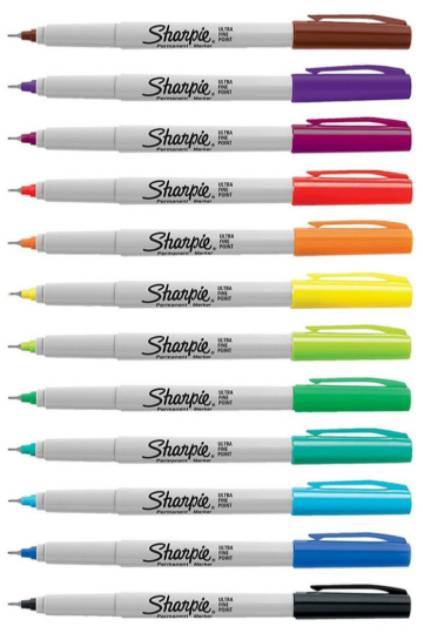 Sharpie Ultra Fine Point Permanent Marker Part 1/2