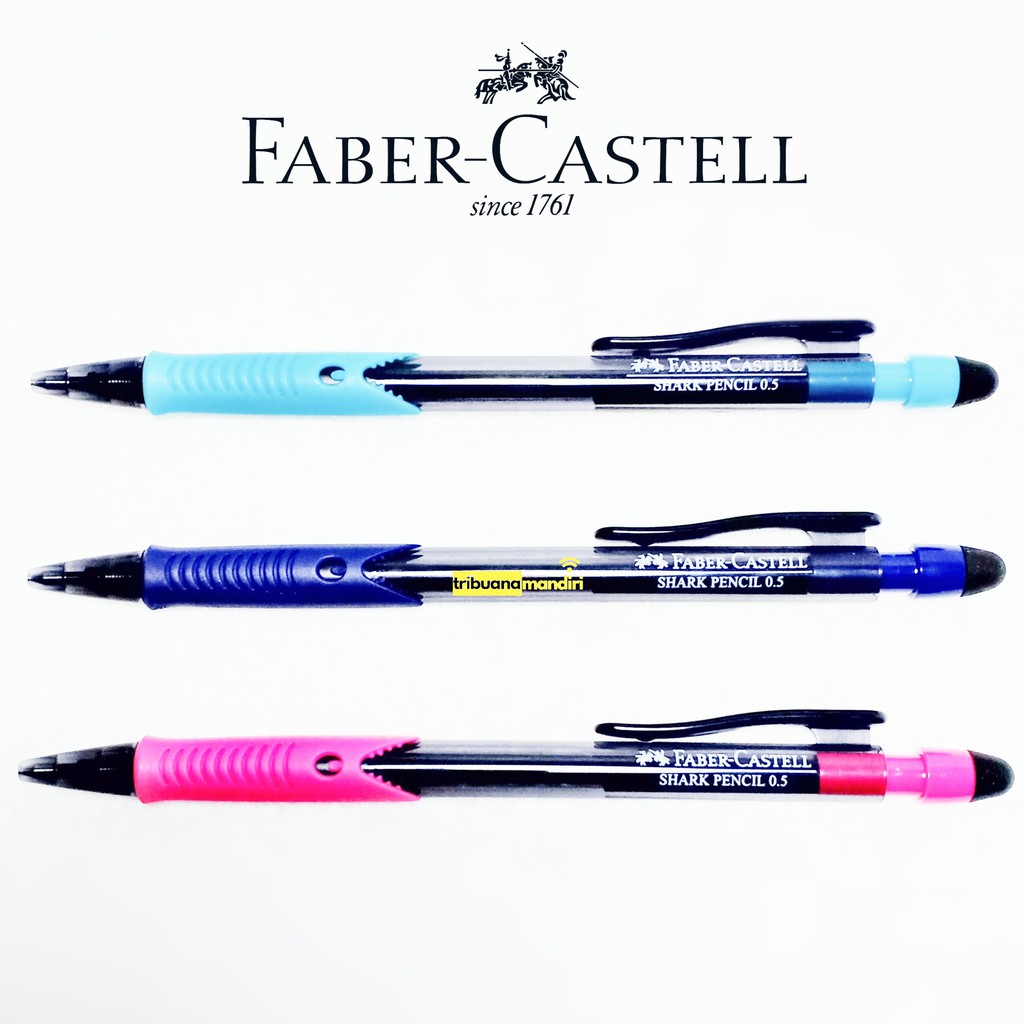  Pensil Mekanik  Faber Castell 0 5mm Shark Mechanical Pencil  