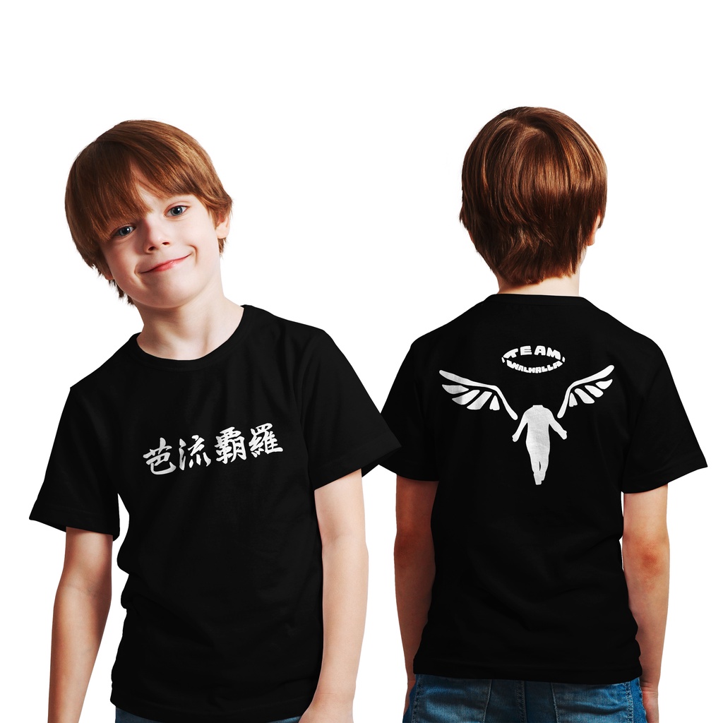 BAJU KAOS ANAK ANIME TOKYO REVENGERS VALHALLA TEAM DRAKEN TOKYO GANG