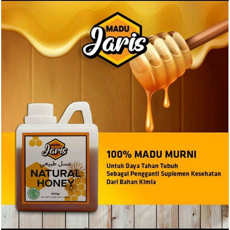 

Madu Jaris (100℅ Madu Murni) 500 gr