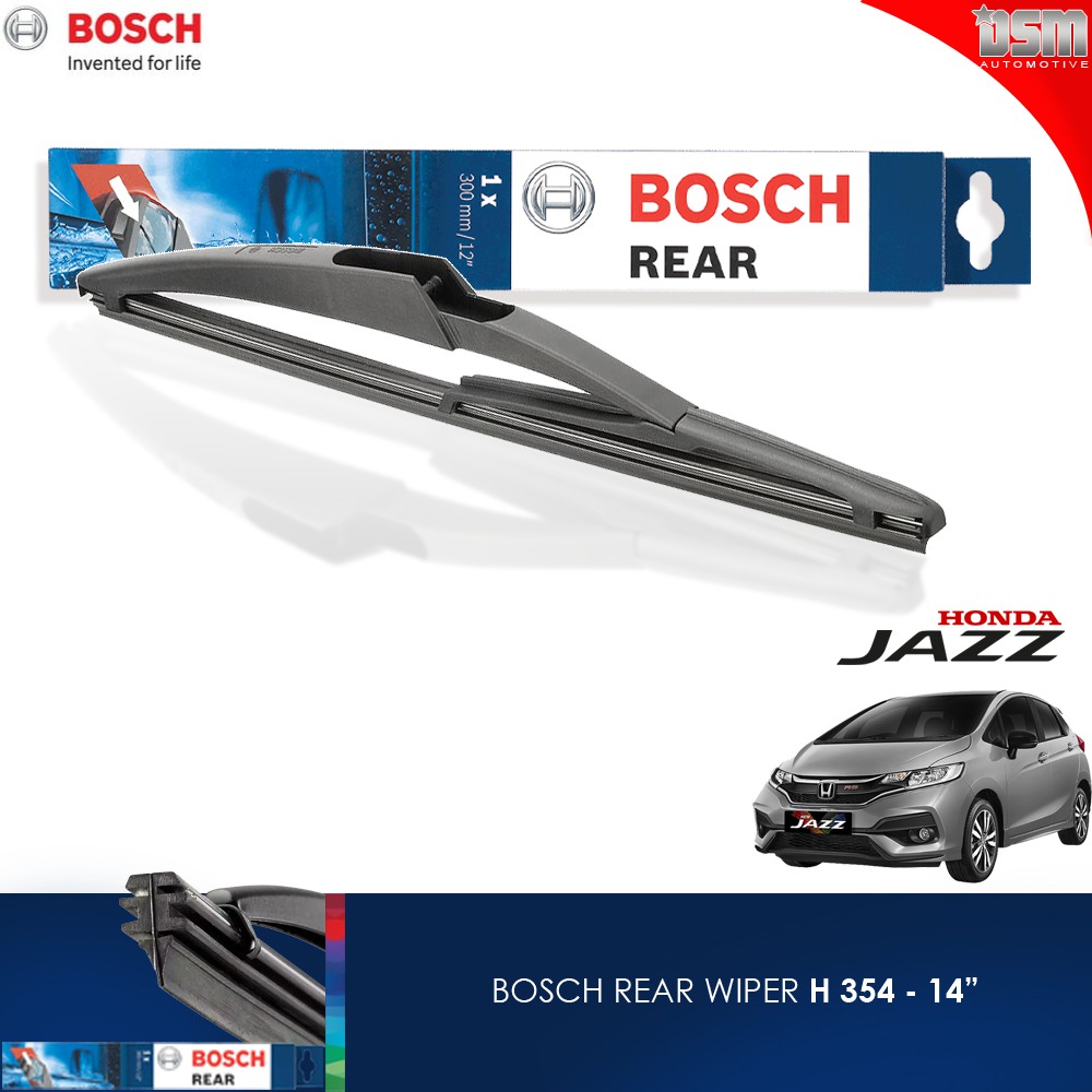 Bosch Rear Wiper / Wiper Belakang Honda Jazz - 14 Inch / Bosch Original / DSM