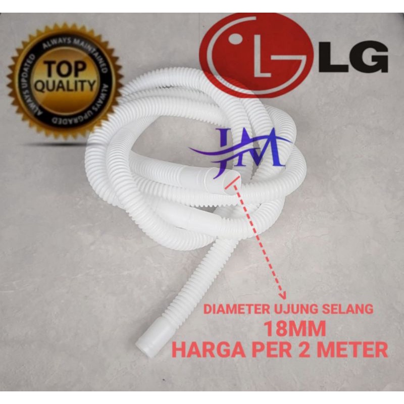Selang air masuk mesin cuci LG 2 tabung | 2 meter