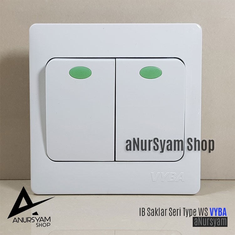 Saklar Seri IB VYBA WS-221 / IB Saklar Dua