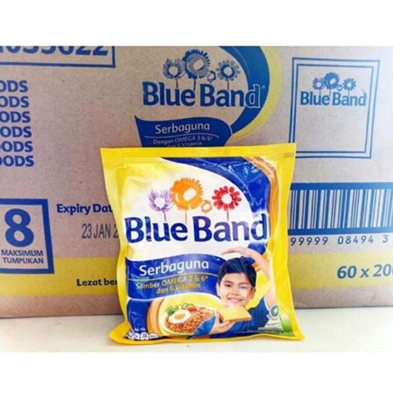 

MENTEGA BLUEBAND 200GR ISI 60 PERDUS
