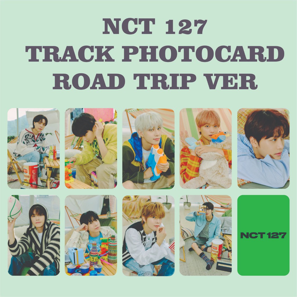 NCT 127 TRACK VIDEO TEASER ALBUM &quot;STICKER&quot; PHOTOCARD